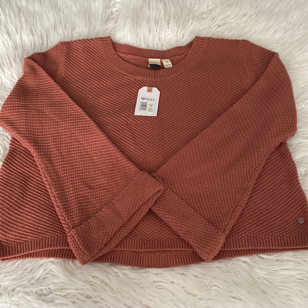 ROXY Oversized Knit Sweater brand new with tag very beautiful and stylish